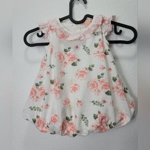 Tutu Couture floral one piece 6-9 months